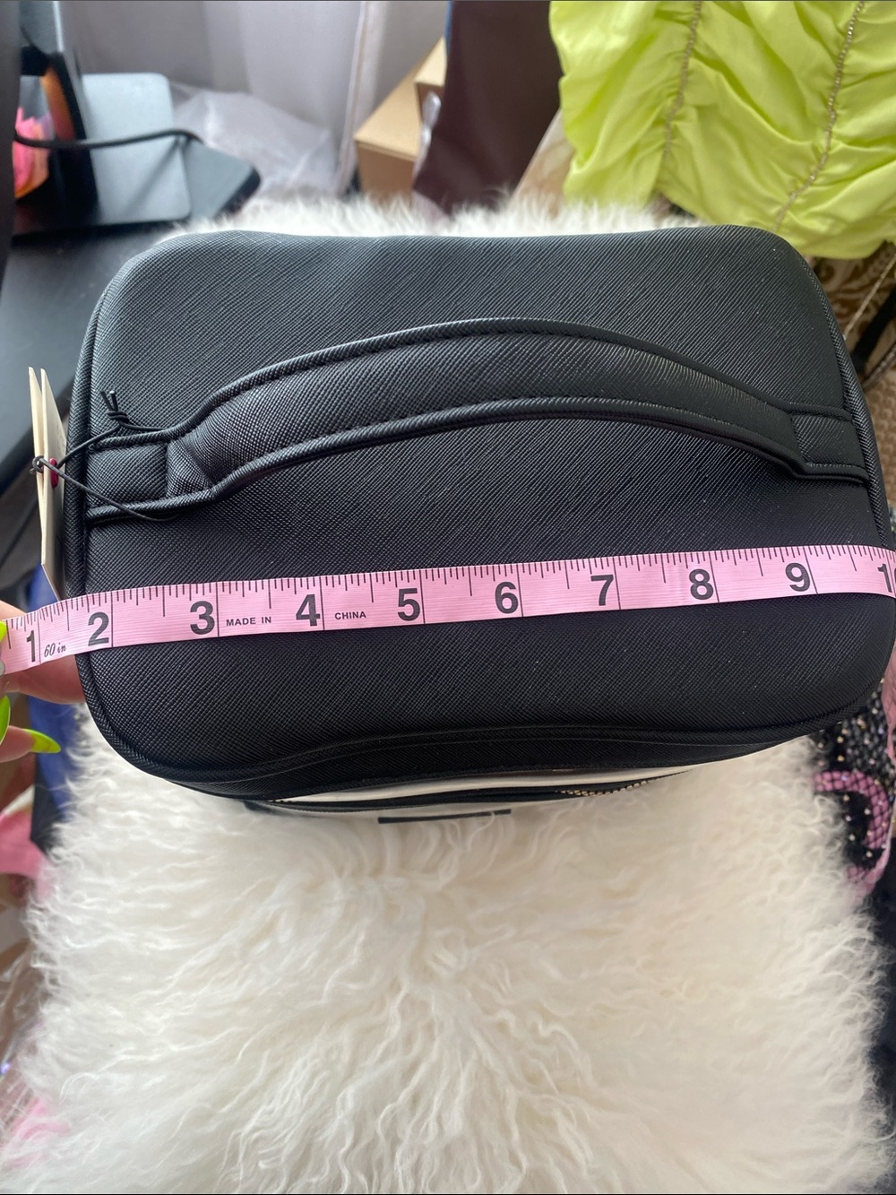 TED BAKER Black Clear Floral 4 Piece Travel Makeup Case NWT! - Picture 10 of 14